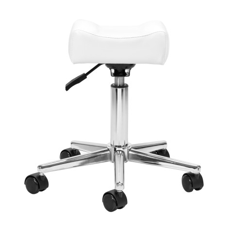 Reposapiés móvil para pedicura Bell Sillon blanco — vista frontal