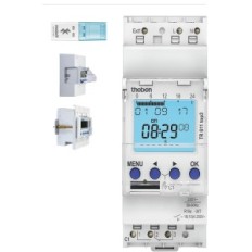 Digital Timer TheBen 6110130 White TR 611 TOP3 Time programmer for automating electrical devices