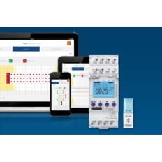 Timer cyfrowy Theben 6110130 biały TR 611 top3 programator czasowy do automatyzacji urządzeń elektrycznych