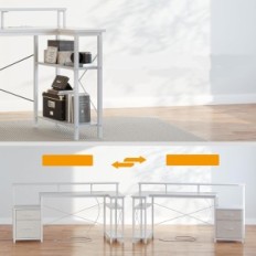 Livres d'exposition BEXEVUE L 65 ", Stand pour moniteur, Blanc