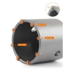 Begagnade Binota Binota Set 40-130mm, SDS Plus / Max, 300mm