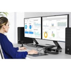 Byt KVM Dual DP (KC-KVM202DPU) datorbrytare med dubbel display