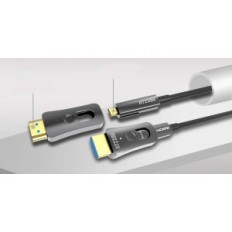 Näyttely HDMI ATZEBE 15M, 4K @ 60HZ, HDR, 18GBP, ARC