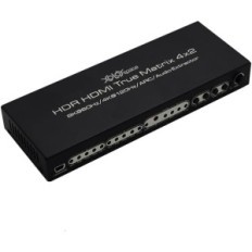 Switcher Xolorspace 43420A 8K HDR HDMI Matrix 4x2 Switch Image per 4 fonti e 2 schermi con supporto HDR
