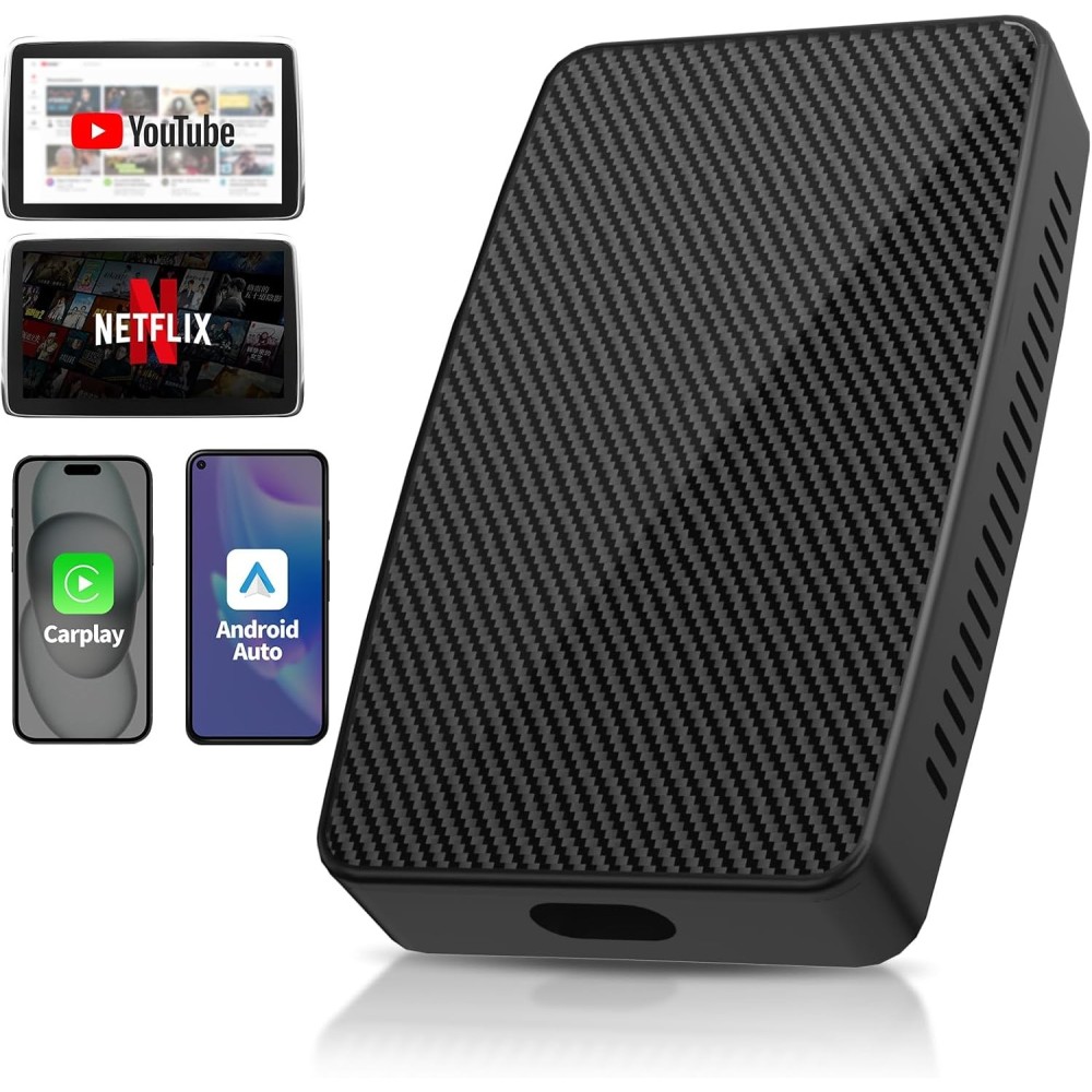 Auto Langaton USB Adapter VELOBLAST CA400-B-sovitin Carplay Android Auto ilman kaapeleita