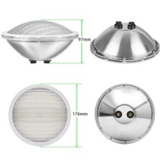 Udstilling LYMMLE BASIN LED PAR56 LED'er lavet af rustfrit stål 30 W