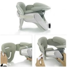 Justerbar ortopedisk krage 150mm for rehabilitering av cervical ryggraden