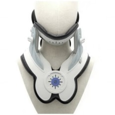 Orthopedic cervical temple with multi-zone support, breathable