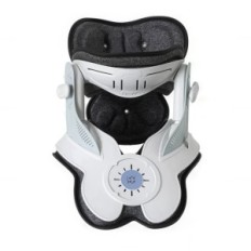 Templo cervical ortopédico com suporte multi-zona, respirável