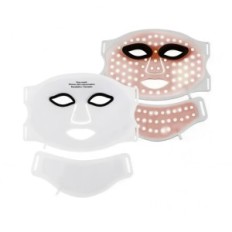 Face and neck massage with 7 therapeutic light colors