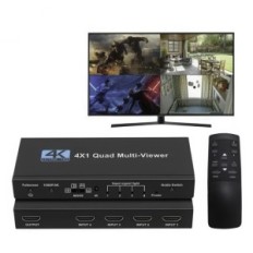 HDMI Multiviceer 4x1 Universal Solution monille lähteille