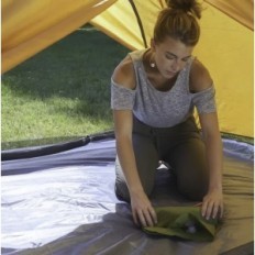 Inflatable tourist mattress 180x55x5 cm convenience on each route