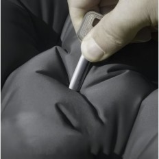 205x130x10 cm Turbokarimat, jossa on sisäänrakennettu ilmapumppu