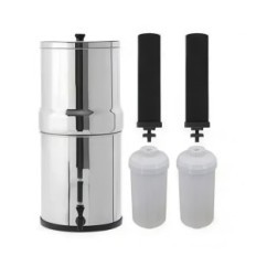 Rostfritt stål Gravity Filter 304, Kapacitet 8,5 l