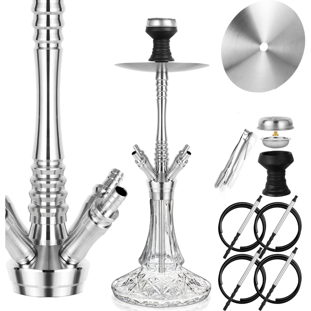 Ελλιπής Shisha Rannice 26 ", ανοξείδωτο χάλυβα, για ταξίδια, σωλήνα νερού