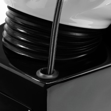 Kapperswasunit C019G zwart — detail kabel
