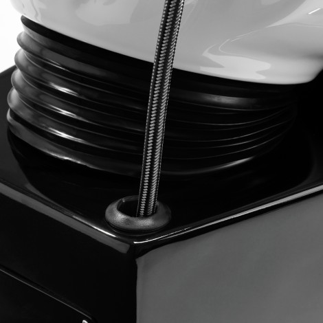 Kapperswasunit C019G zwart — detail kabel