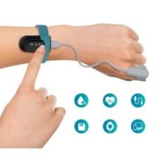 Pulse Oximeter Viatom Sleepe för Android och IOS med STNA och hjärtfrekvensmonitor