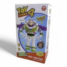 Ausstellung Figur Lightera Base mit einer 25-cm-Spielzeuggeschichte mit Kratzern