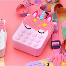 Mala pop to vrećica Unicorn 8x4x13cm Restauq Senzorna torba za djecu