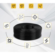 Aohewei-kabel 13-tråd, 10 m, svart, för släpvagnar och lastbilar