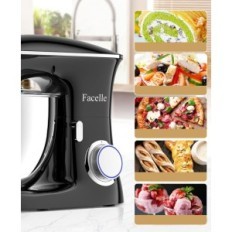 Näituse köök Robot Facelle SM-1554 1500W must tugev funktsionaalne