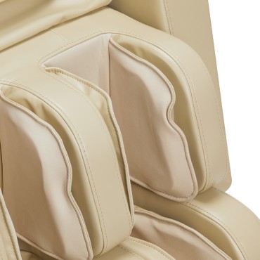 Sakura Comfort Plus 806 massage stol beige — nærbillede af armlæn