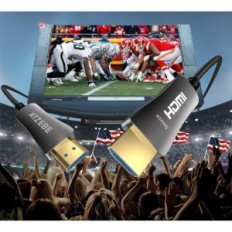 Fibre optique de câble HDMI usagé Atzebe 50m 4K @ 60Hz HDR Arc 18GBPS HDCP2.2