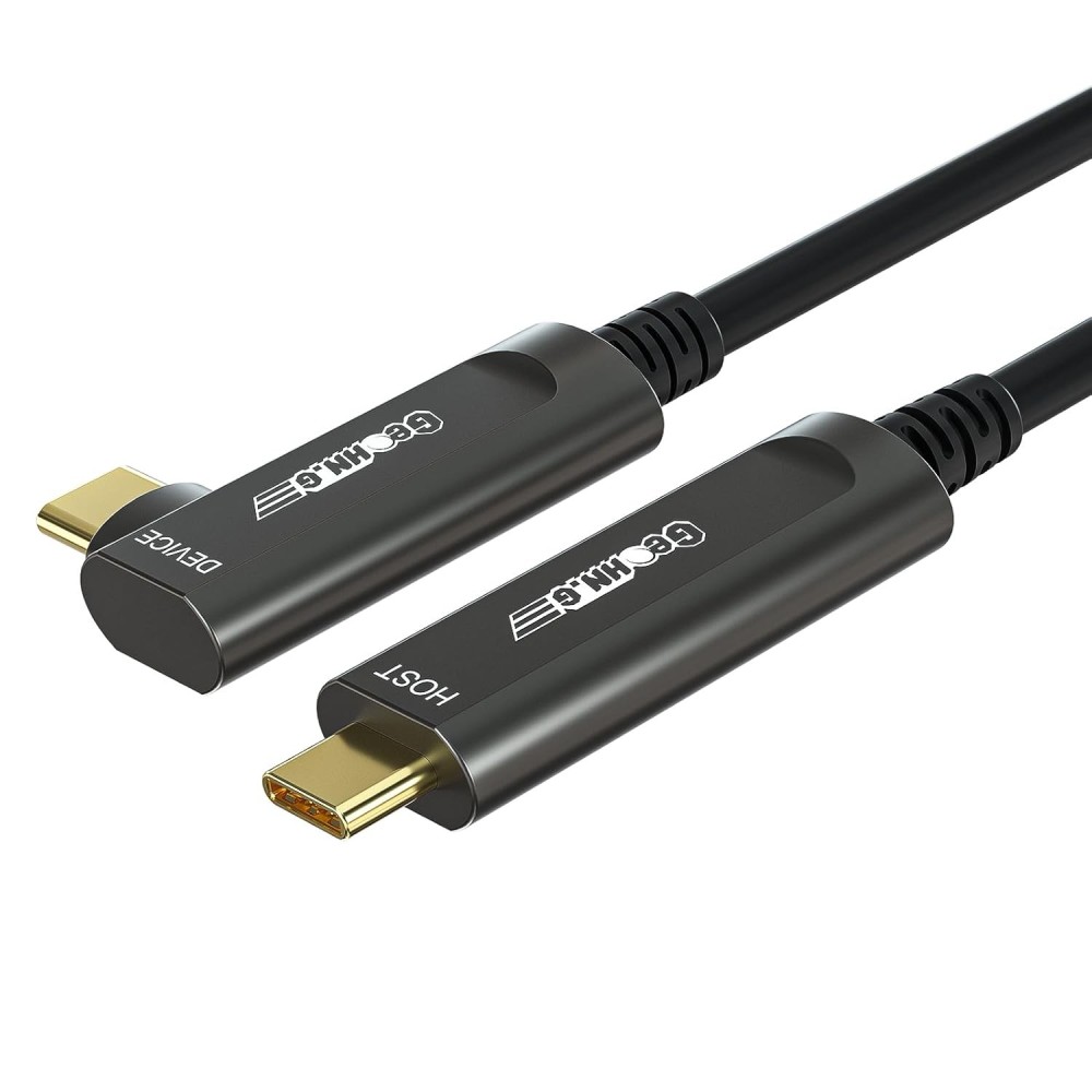 USB-C káblové vlákno optické geohn.g 15m 90 ° 10SK / S VR AR QUEST 2
