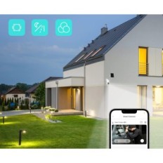 NETVUE 2K Zunanja kamera, brezžični, Powered Solar