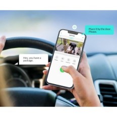 Cámara externa de NetVue 2K, inalámbrica, solar con alimentación