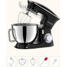 Damaged kitchen robot FACELLE SM-1554 1500W 8L BLACK Mixer with mechanical damage