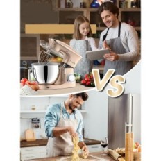 Κατεστραμμένο ρομπότ κουζίνας FACELLE SM-1554 1500W 8L Πλανητικό μίξερ σαμπάνιας με ένα μεγάλο μπολ και πολλές συμβουλές