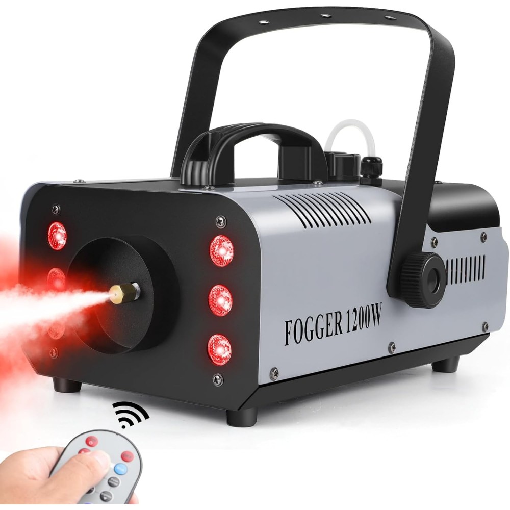 Oštećeni HOLDLAMP 1200W LED RGB 6000 CFM Smoc stroj za događaje