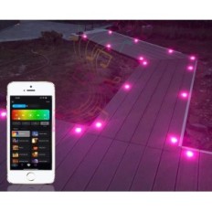 Skadet sett Gulvlamper Geyuey Hjem D31 WiFi RGBW 31 mm 30 stk.