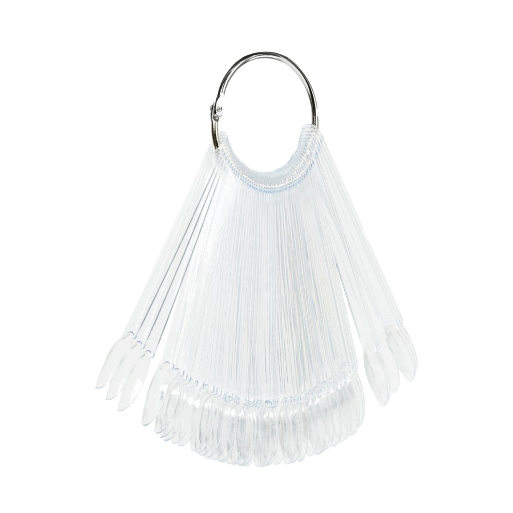 Amostra de verniz de unhas em roda 50 pcs. WZ2 transparente