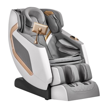 Sakura Classic 306 massage chair white gray — side view