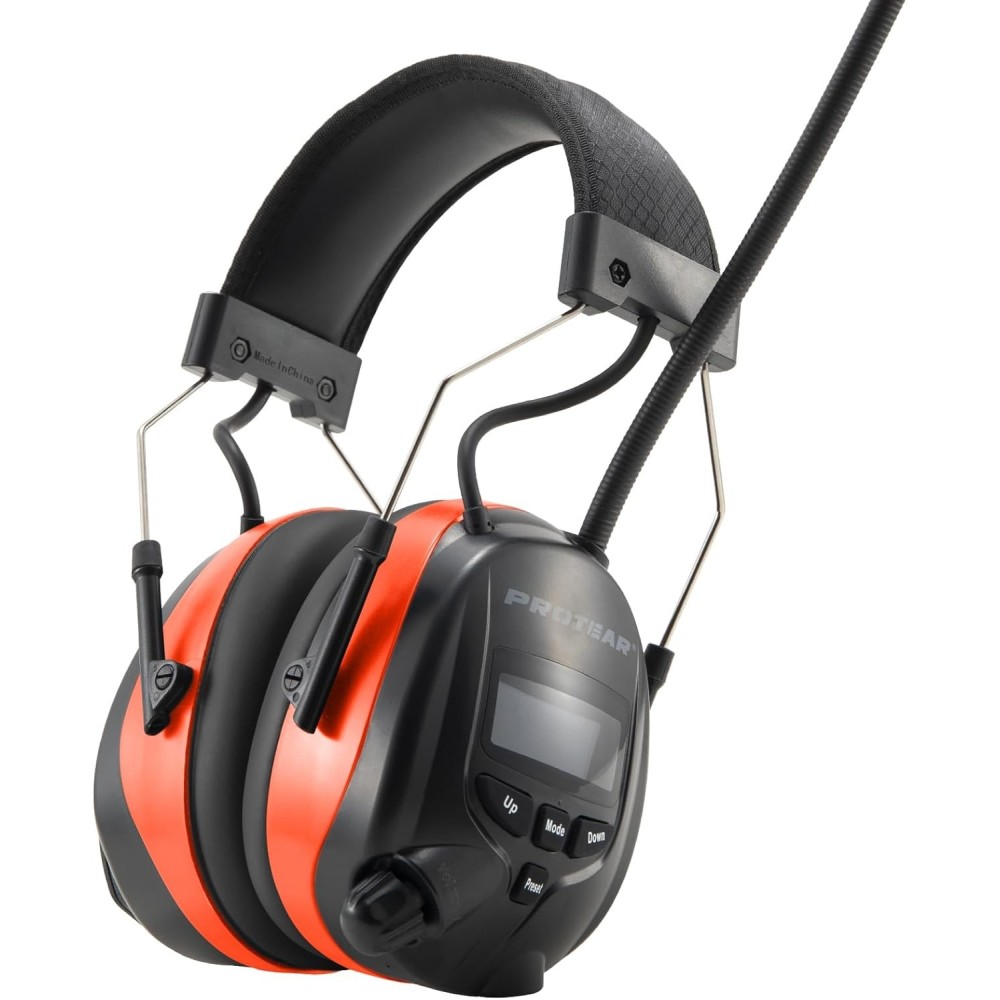 Poškodovana proteear Bluetooth Zaščitni nabor 5.3 SNR 30 DB, Orange