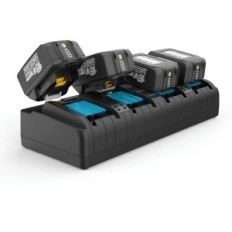 Ladegerät XNJTG-DC18SF 14,4V-18V 4 Ports Ersatz für Makita