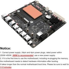 Μητρική πλακέτα N100 US 4 * I226 2.5G LAN 6 * SATA3.0 1 * DDR5 2 * M.2 NVME 3.0x1