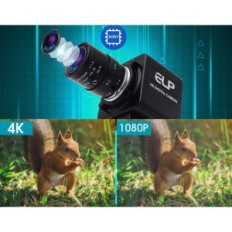 Kamera USB ELP-USB4KHDR01-MFV(2.8-12mm) 3840x2160 kamera do komputera z zoomem i obiektywem zmiennoogniskowym