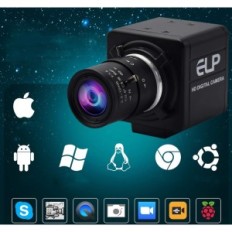 USB ELP-USB4KHDR01-MFV (2.8-12mm) 3840x2160 Kameros kamera su priartinimu ir plaukiojančiu objektyvu