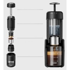 Portable Express Starso Classik SP200 2in1 malet kaffe och kapslar ns