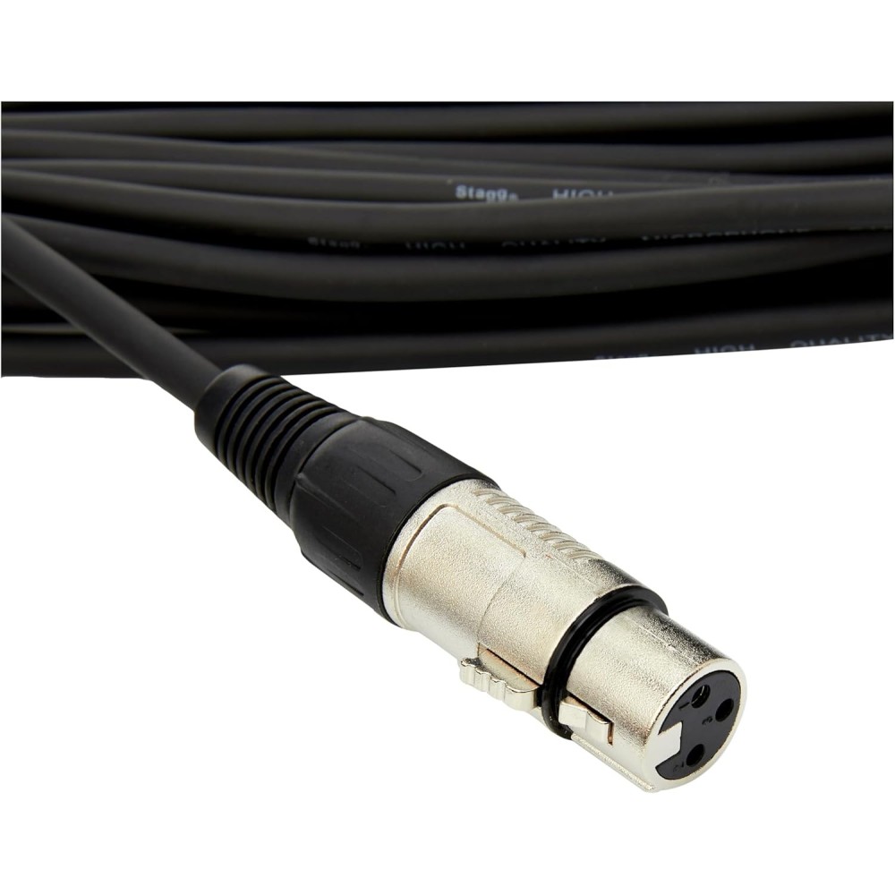 XLR Stagg 15m 3-Pin-femmina maschio al microfono PA studio audio