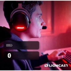 Kahjustatud kõrvaklapid Lioncast LX80 Wireless 80H Mikrofon Gaming PS5 PC