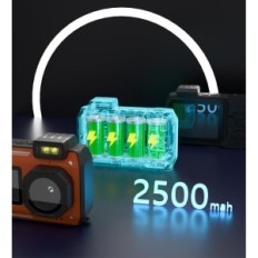 Piùximi Camera subacquea D50 4K 65 MP Camera da immersione impermeabile