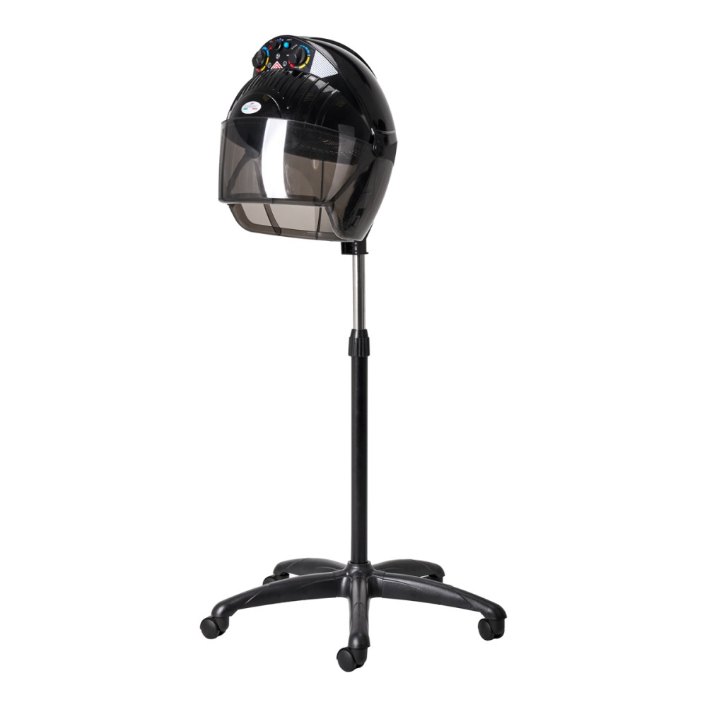 Gabbiano Centurion LVI-203S crni ionski profesionalni sušilo za kosu sa stalkom i tri brzine