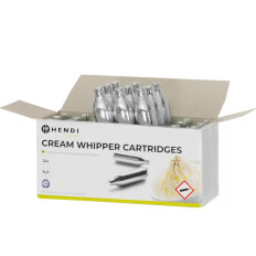Cartuchos de SIPHON PARA GAS SHAPPEPE GAS N2O 24 PCS. - Hendi 588215