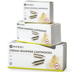 Siphon-patroner til pisket creme gas N2O 24 stk. - Hendi 588215