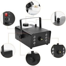 Használt füstgép UKing 1500W LED RGB tartály 1L távirányító 6 perc fűtés